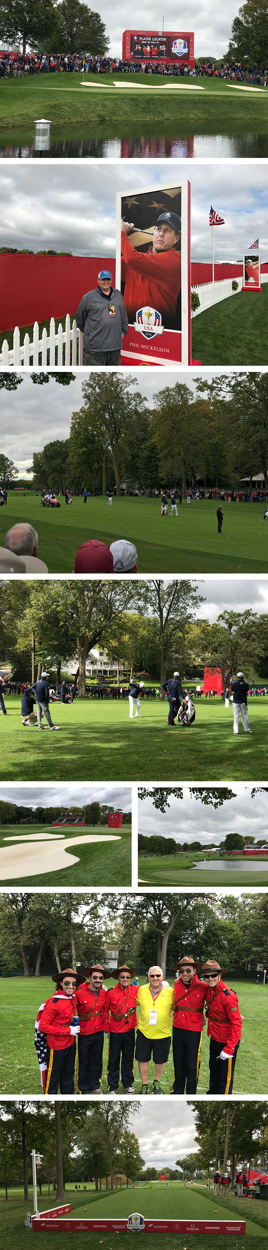ryder cup 2016 iphone7 photography