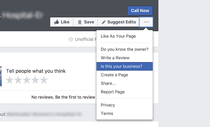 how to merge unofficial pages with verified pages on Facebook
