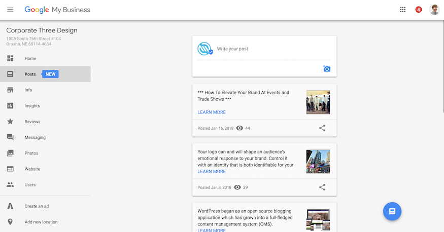 Google Posts tutorial on Google My Business